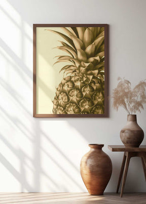 Pineapple Close Up Poster