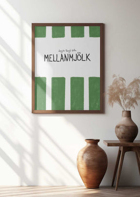 Mellanmjölk Poster