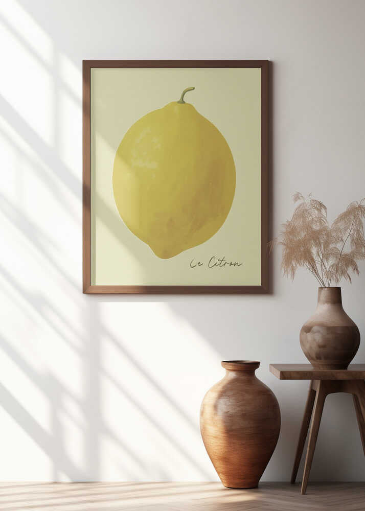 Le Citron Poster