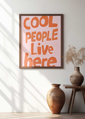 Cool People Poster