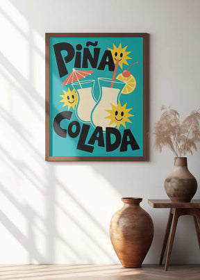 Sunny Pina Colada Poster