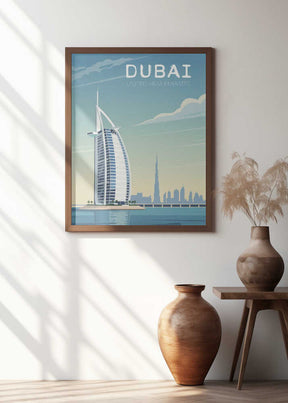 Dubai Travel Poster Poster