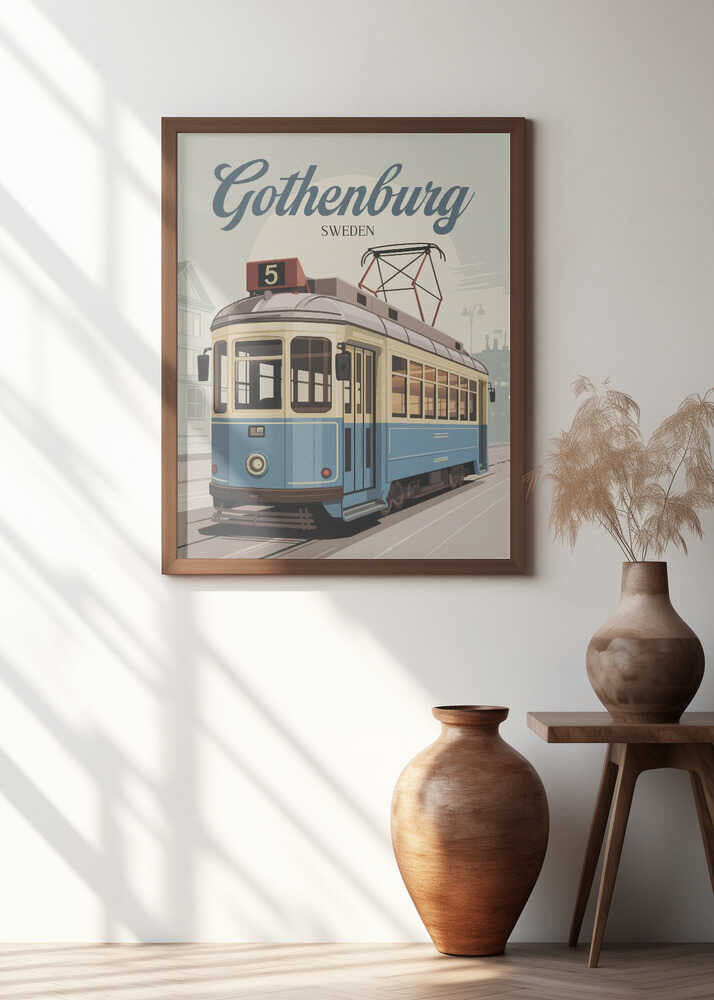 Gothenburg Travel Poster Poster