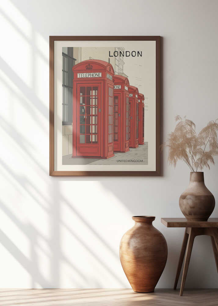 London Travel Poster Poster