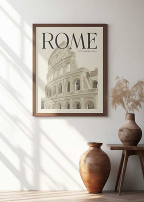 Rome Travel Poster Poster