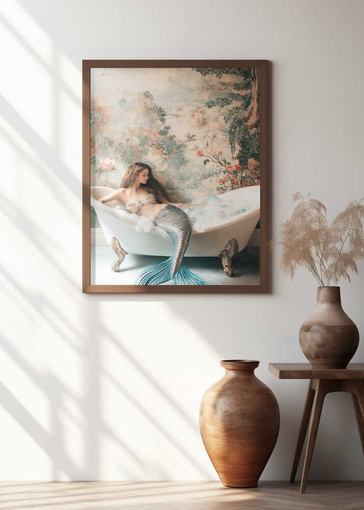 Bubbles & Moonlight Poster