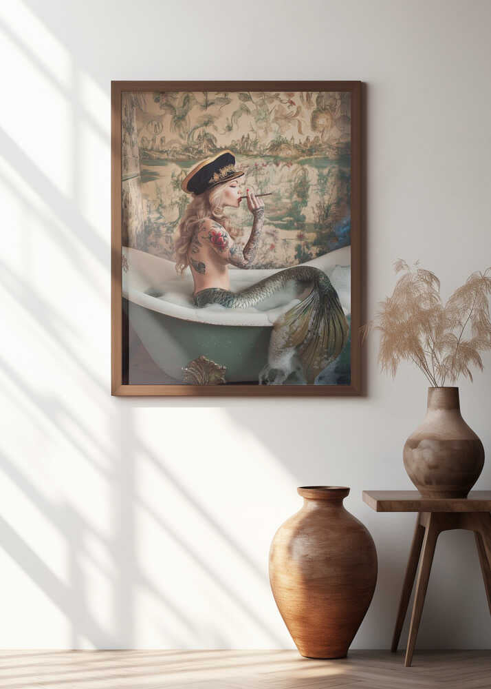 Velvet Smoke Siren Poster