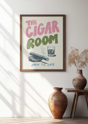 The Cigar Room Poster