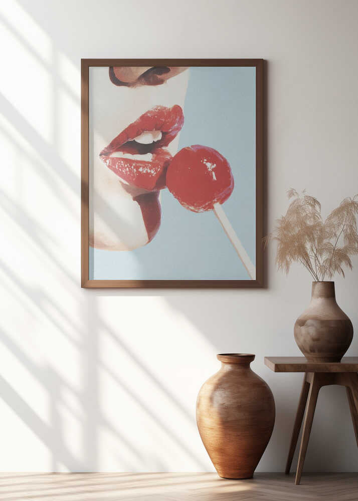 Red Lollipop Poster
