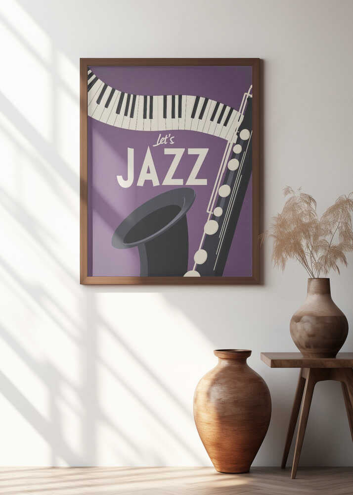 Let's Jazz Poster