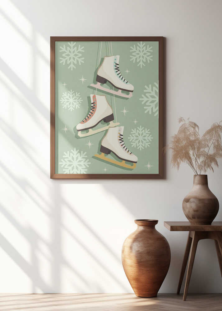 Three Skates Poster