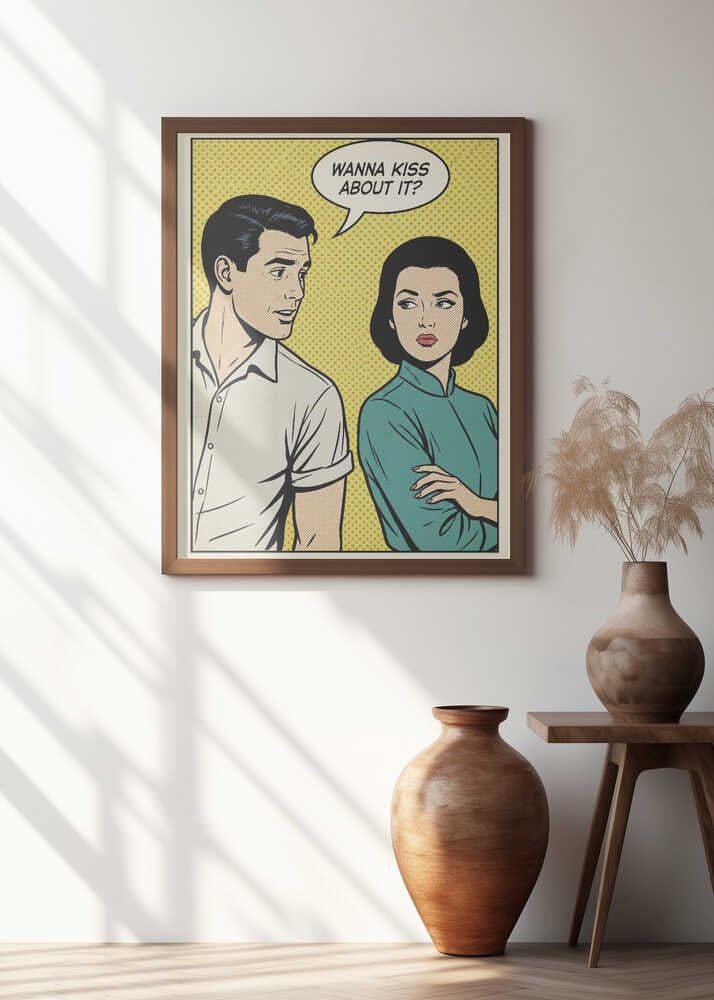 Wanna Kiss About It? Poster