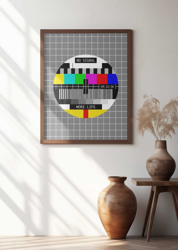 No Signal, More Life Poster