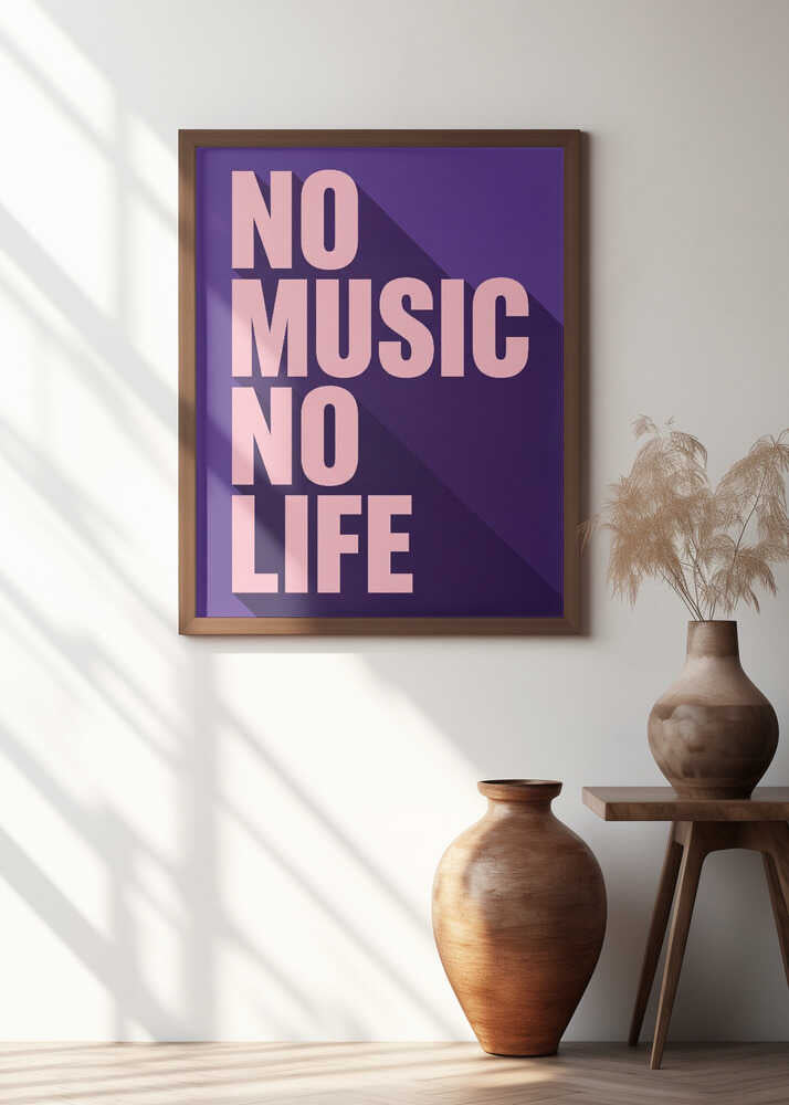 No Music, No Life Poster