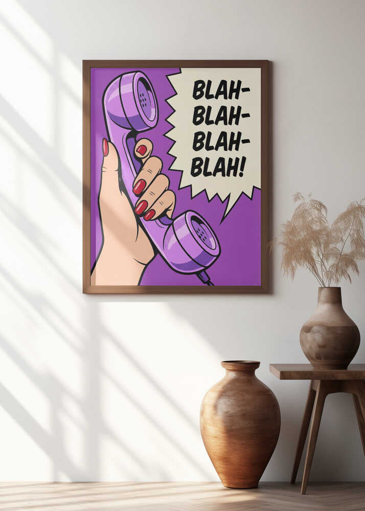 Blah Blah Blah Poster