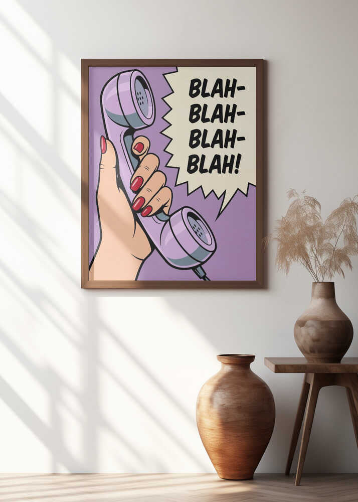 Blah Blah Blah Poster