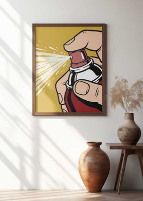 Spray Bottle Poster