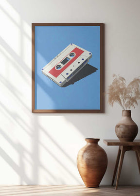 Audio Cassette Tape Poster