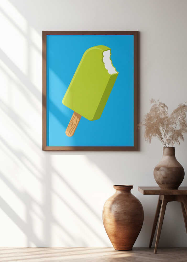 The Green Ice Cream Poster