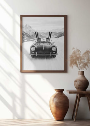 Driving In the Alps Poster