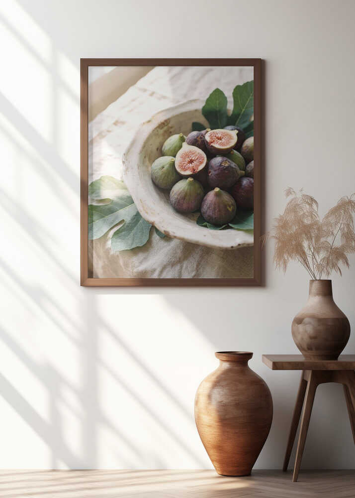 Figs In a Bowl Poster