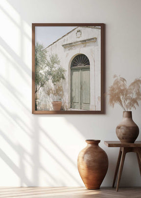 Mediterranean house Poster