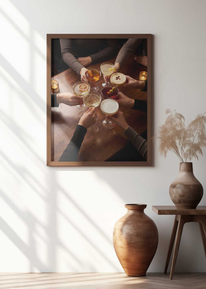 Raise a Toast Poster