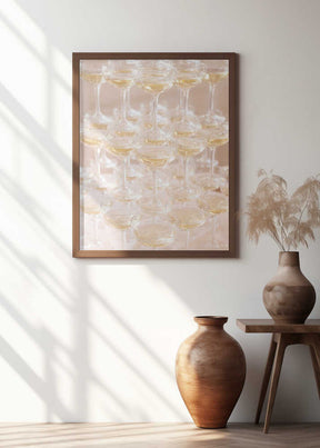 Champagne Tower Poster