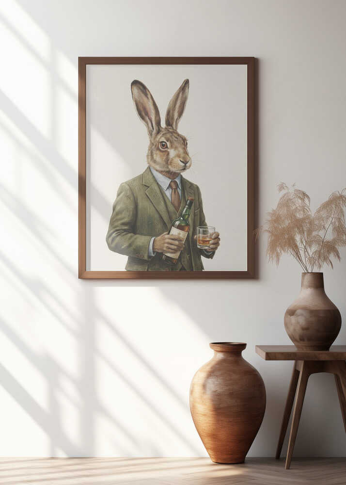 The Whiskey Hare Poster