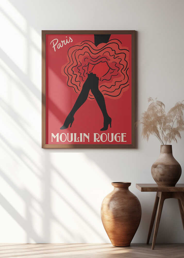 Paris - Moulin Rouge Poster