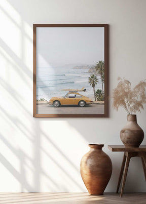 Porsche Coast Poster
