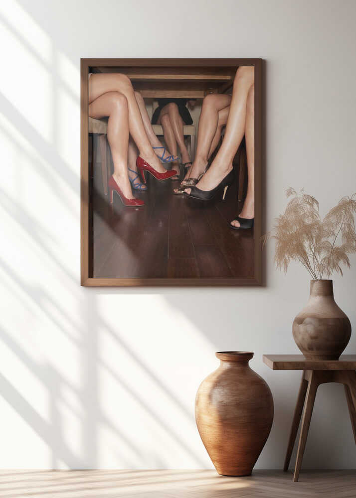 A Table With Many Legs Poster