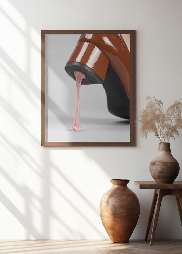Chewing Gum Under the Shoe Poster