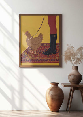 Me and My Hen Poster