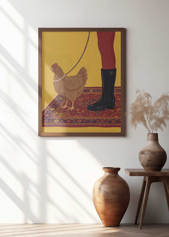 Me and My Hen Poster