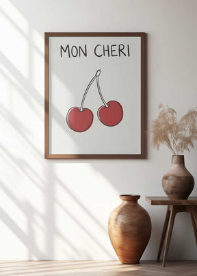 Mon Cheri Sketch Poster