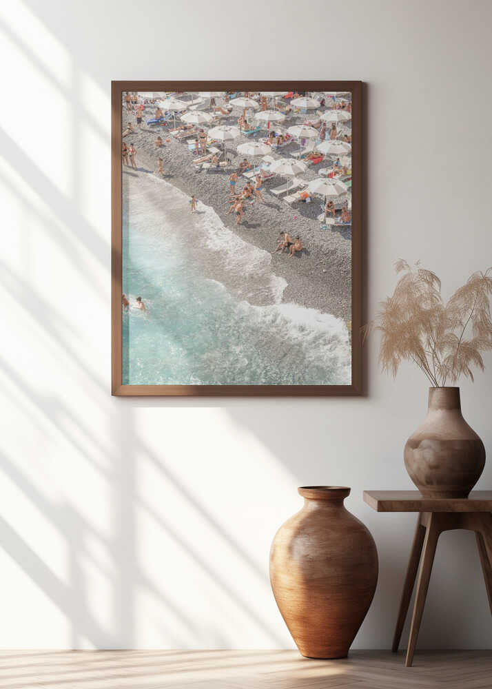 Amalfi Beach Poster
