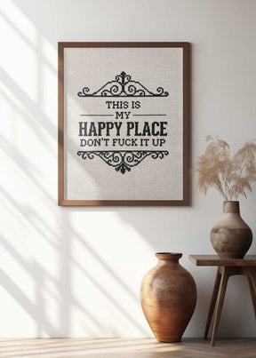 My Sassy Happy Place Poster