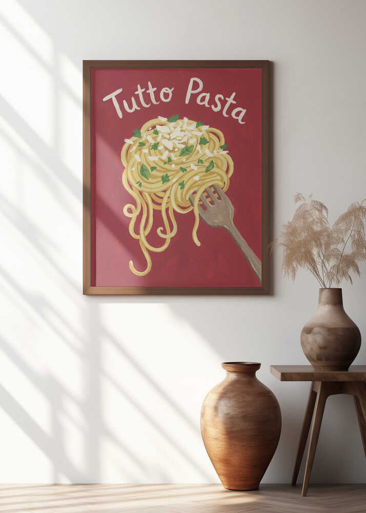 Rustic Italian Pasta Poster