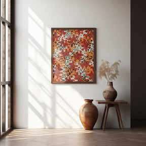 Vibrant Chaos Poster