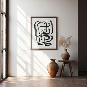 Abstract Lines I Poster