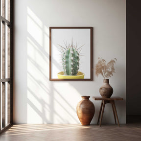Spikey Cactus Poster