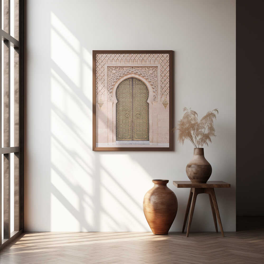 Boho Door Poster