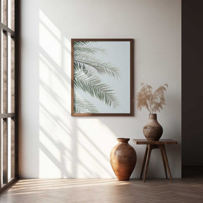 Blue Palms Poster