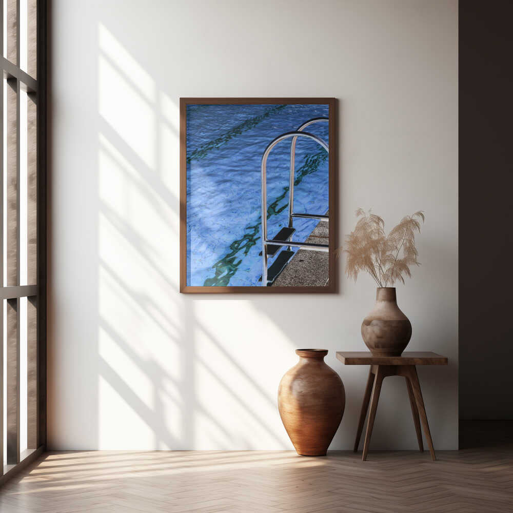 Poolside Reflections Poster