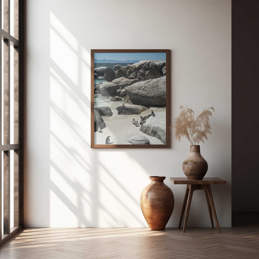 Penguin Cove Serenity Poster