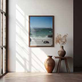Penguin's Beach Walk Poster
