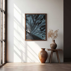 Leafy Shadowscape Poster