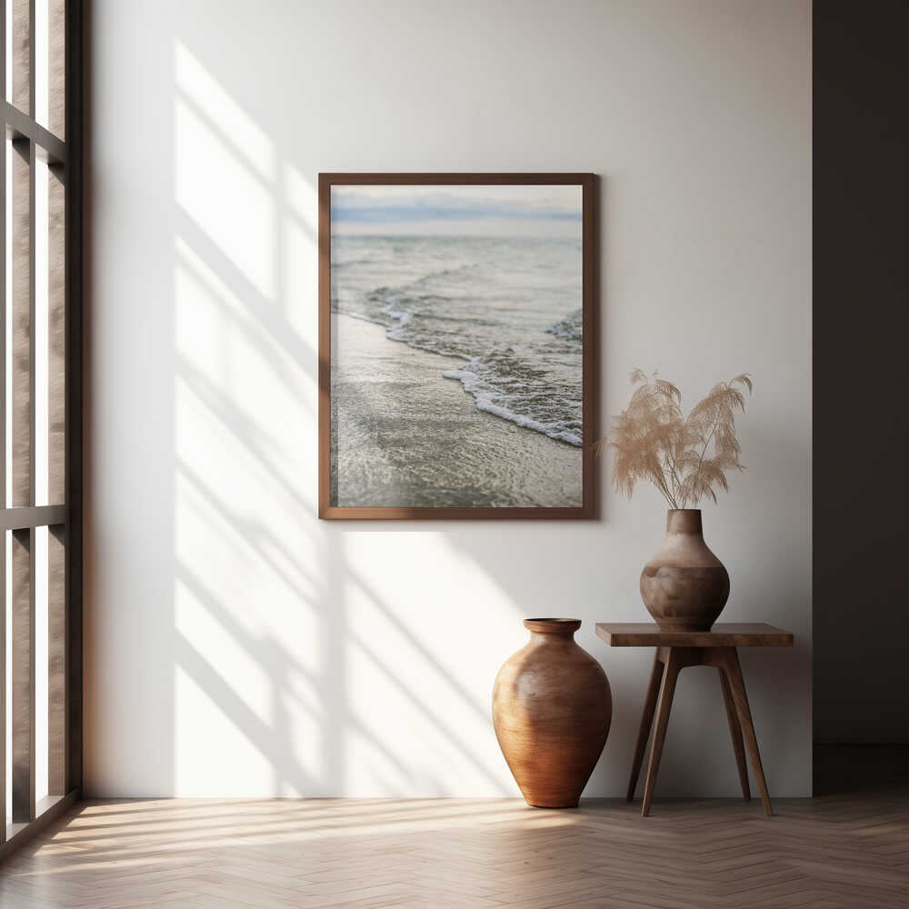 The Tranquil Beauty of the Sea Poster