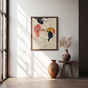 Flowing Faces Elegy Poster